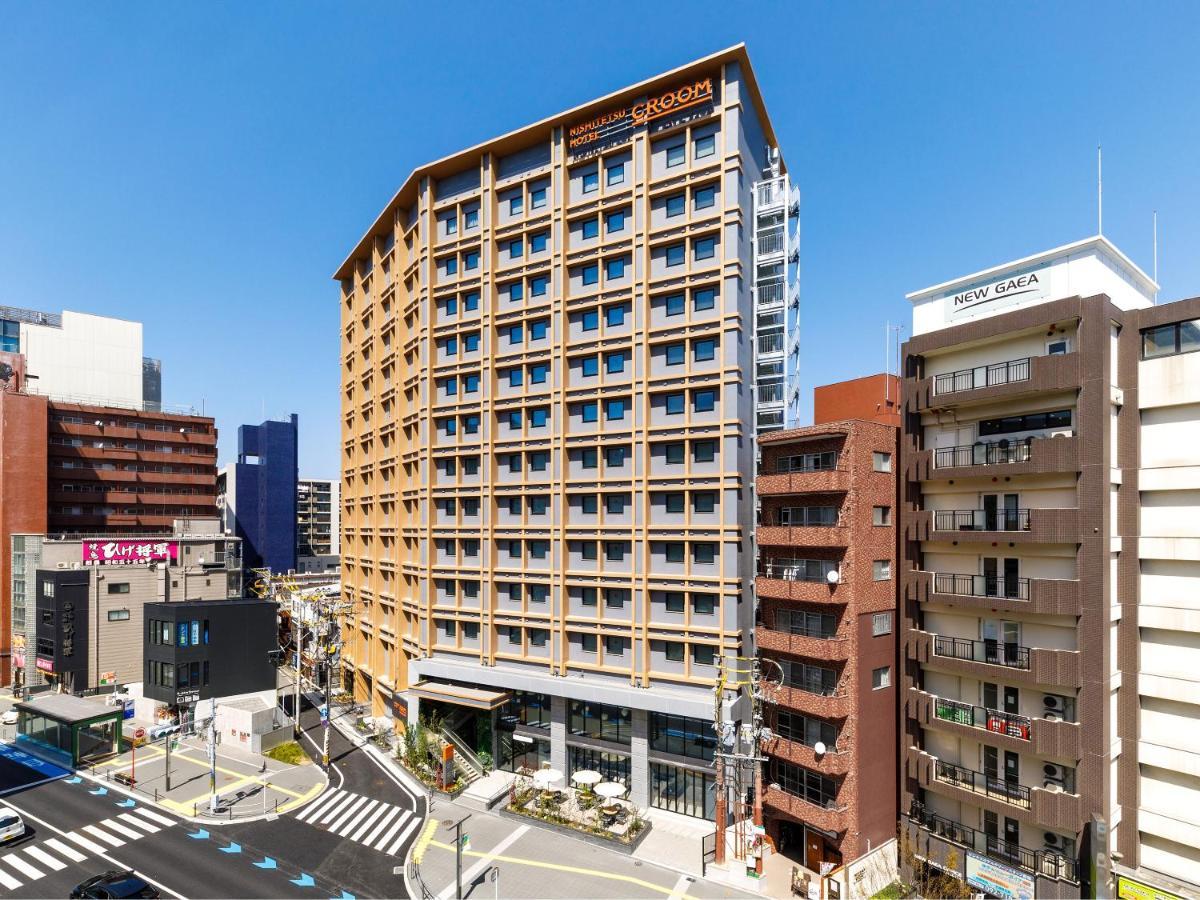 Nishitetsu Hotel Croom Hakata Gion Kushida Shrine Fukuoka  Dış mekan fotoğraf