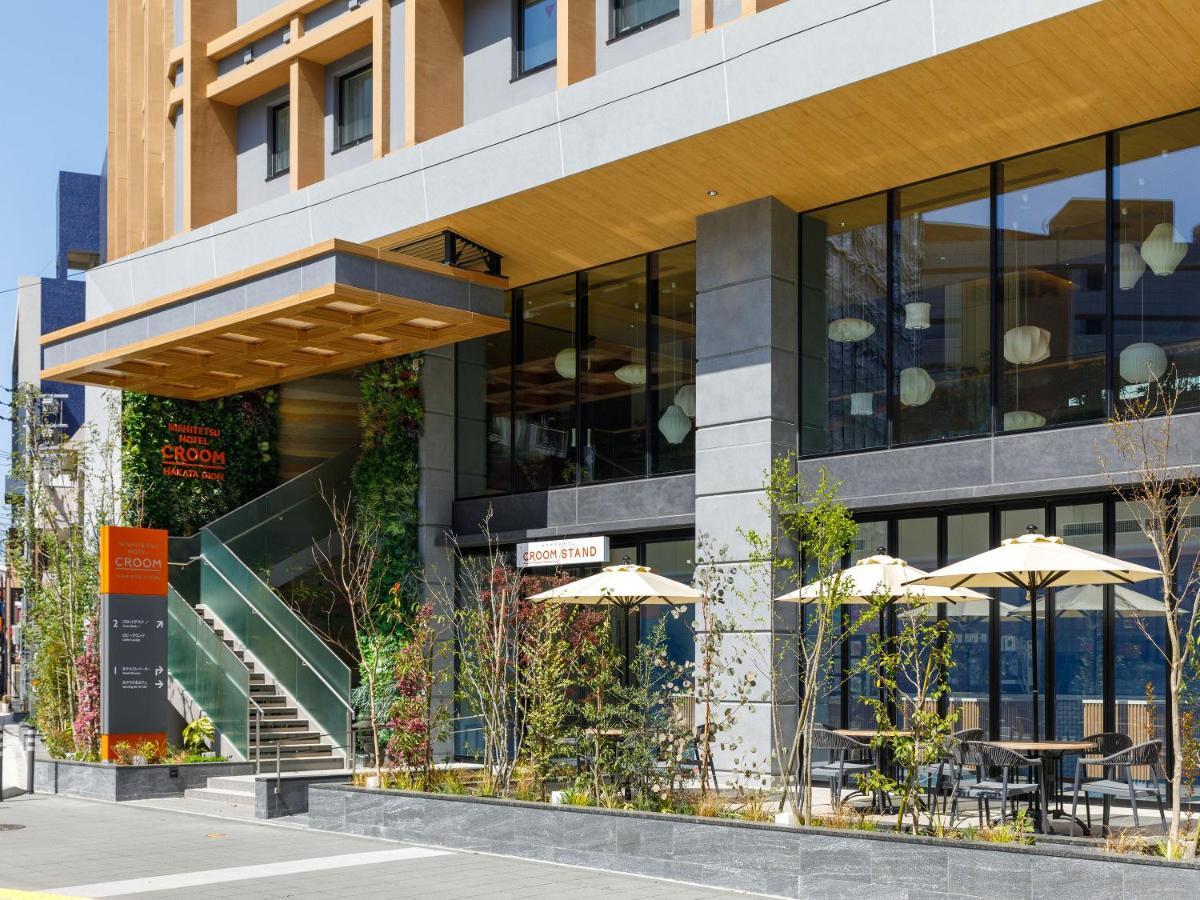 Nishitetsu Hotel Croom Hakata Gion Kushida Shrine Fukuoka  Dış mekan fotoğraf